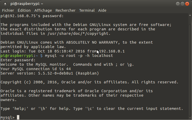 mysql